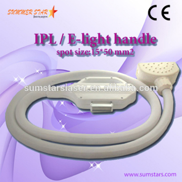 professional ipl elight parts/ ipl e-light handpiece/ big spot ipl handpiece