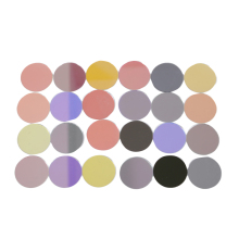 Black Color Cold Mirror Coating Glass for Gobos