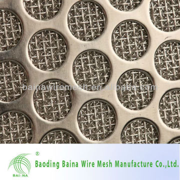 Iron Round Hole Punching Wire Mesh Sheet