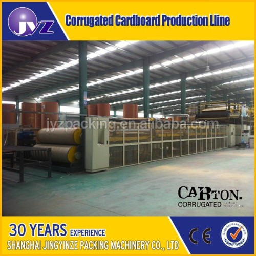 Automatic corrugated carton box making machine cardboard production line