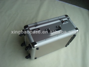 ABS trolley case and flight bag,trolley case wheels,case trolley bags luggage with pocket