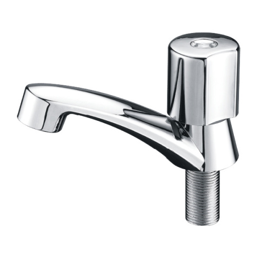 Single lever handle cold water contemporary basin tap