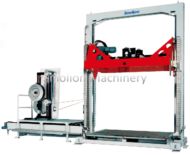 Fully Automatic Pallet Strapping Machine with CE