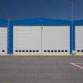 Cortina de PVC Puerta de hangar rápida automática