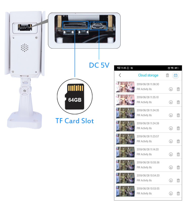 4G solar camera