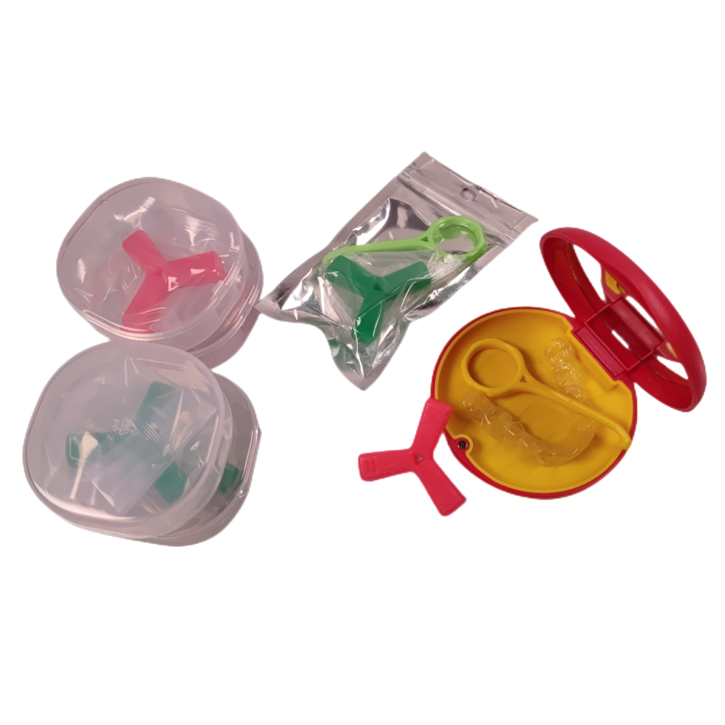 Y-Shaped Tray Retainer Mirror Case/Box Aligner Seater Removal