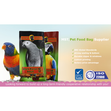 1,5 kg 2 kg 2,5 kg da 5 kg borse di imballaggio alimentare per animali domestici