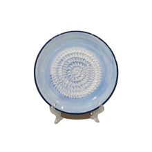 Ceramic Garlic Plate - Custom Handmade Kitchen Vegetable Tool