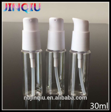 30ml 1oz plastic cosmetic cream dispenser pump bottle