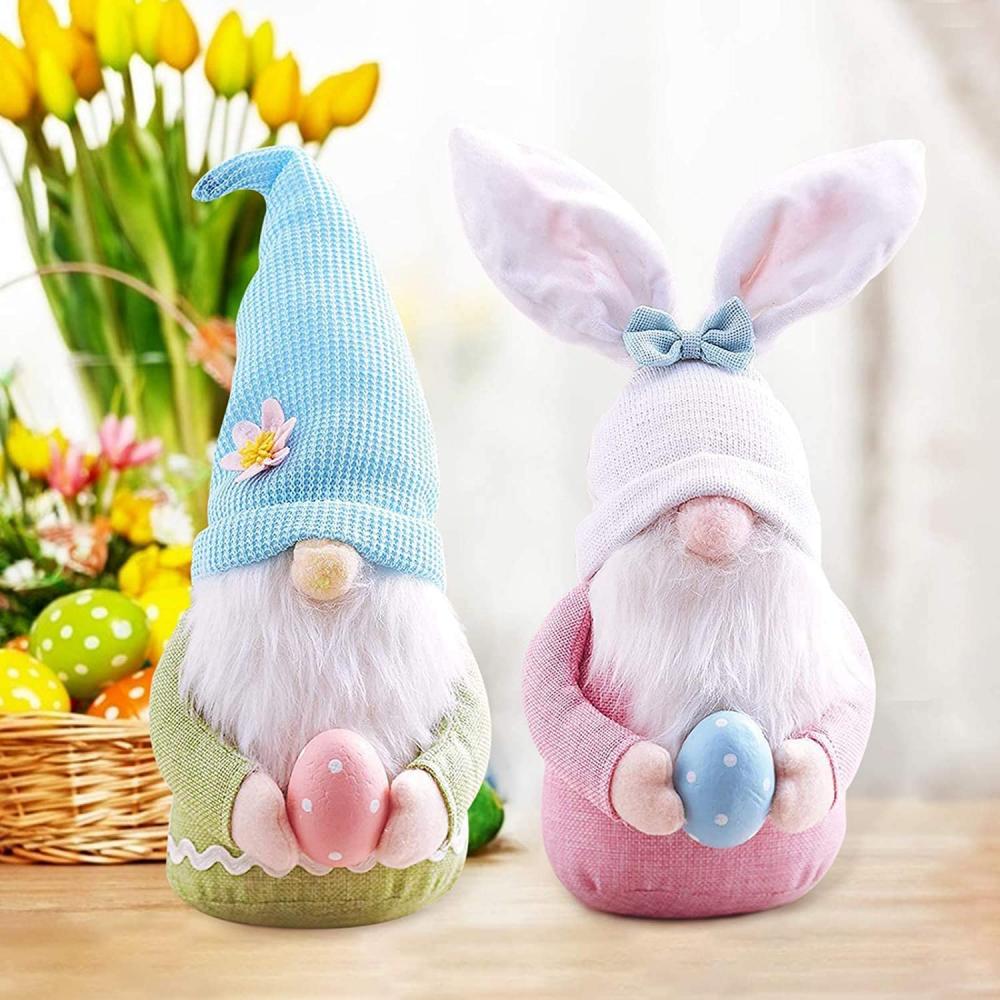 Boneka mewah gnome buatan tangan tanpa wajah