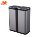 JAH Large Capacity 430 Stainless Steel Sensor Dustbin