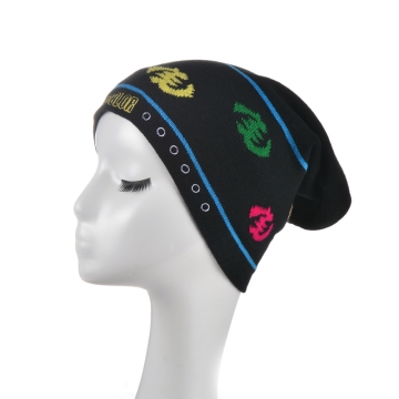 black slouch beanie/custom slouch beanie for men