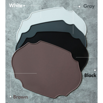 Custom Polygon Silicone Placemat Dishwasher Safe