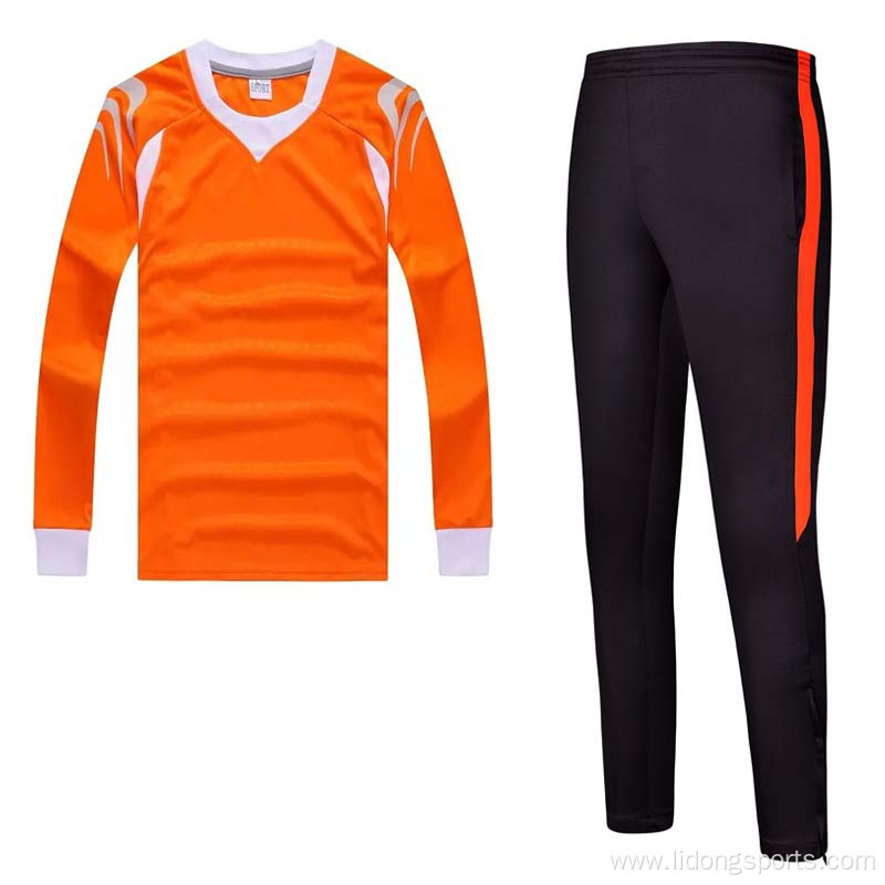 Profession Custom Long Sleeve Soccer Jersey Wear Quick