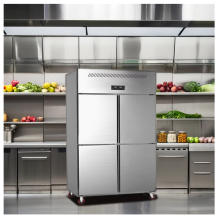 Commercial Fridge Movable Vertical Chest Freezers for Restaurant Kitchens