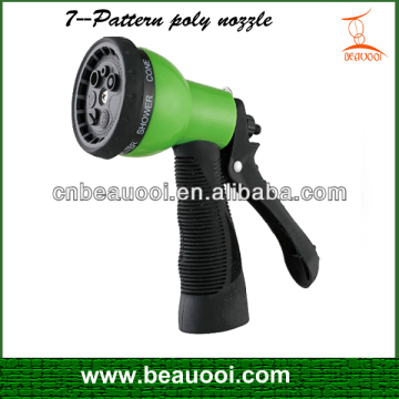 7-pattern poly nozzle adjustable ball nozzle