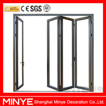 modern outdoor glass folding door/glass folding door/2015 Hot sale glass folding door