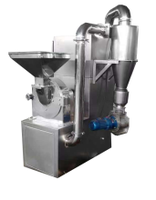 Cyclone dust collection pin mill