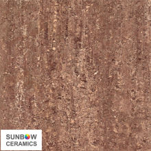 full polished glazed tiles chocolate brown inkjet marble look flooring tiles