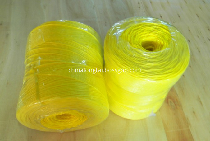 Yellow twine