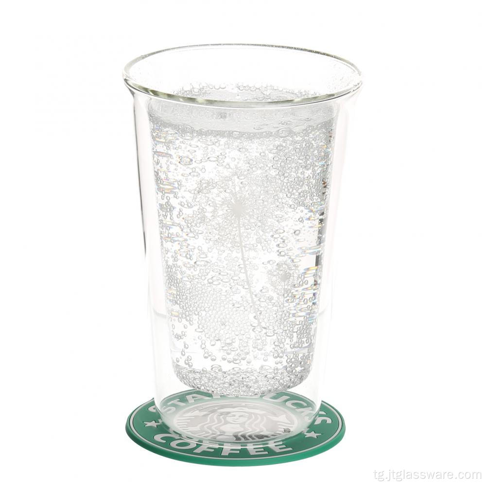 Фурӯши гарм дастаки Clear Glass шиша