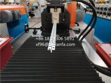 Metal Profile Furring Machine with Punching Holes Machine