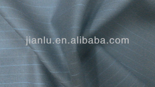 worsted wool blend fabric/men's suit fabric/blue stripe fabric