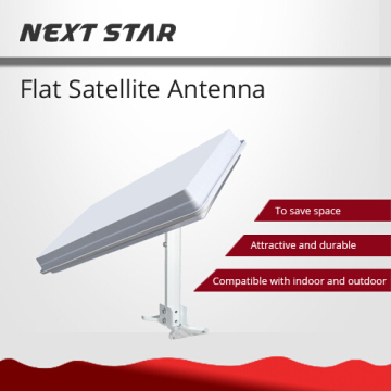 Flat Satellite Antenna Pad Sat Dish