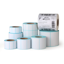 Plain White Self Adhesive Blank Thermal Label Roll