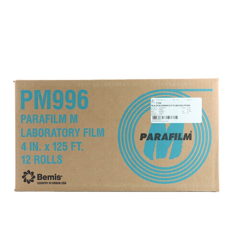 PM996 Parafilm M Laboratory Film Self Sealing Film 4inchx125FT Parafilm