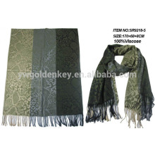 Fashion handsome winter man tartan design pashmina scarf
