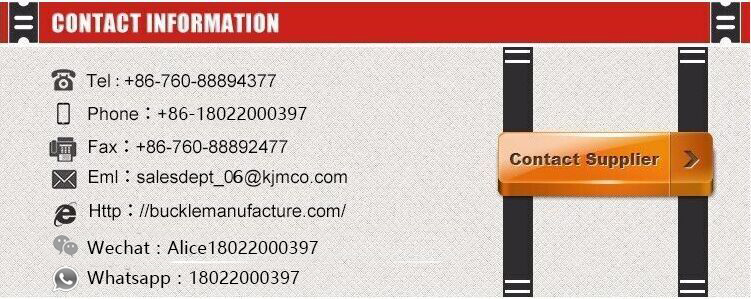 Backpack Luggage Strap Accessories Plastic Interlocking Clasp Quick Release Connect Webbing Buckle