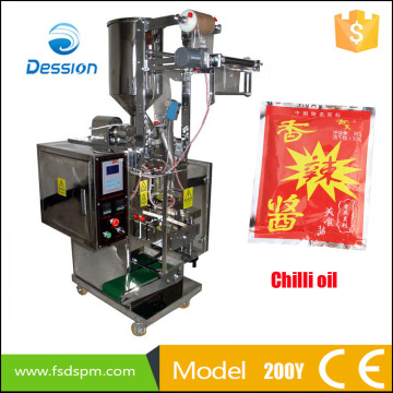 Small Sachet Chilli Sauce Packing Machine