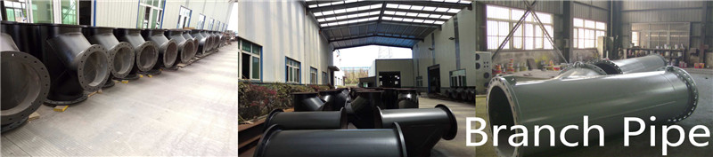 Customized steel pipe branch