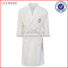 hotel quality bathrobe/cotton chenille bathrobes/cheap white bathrobes