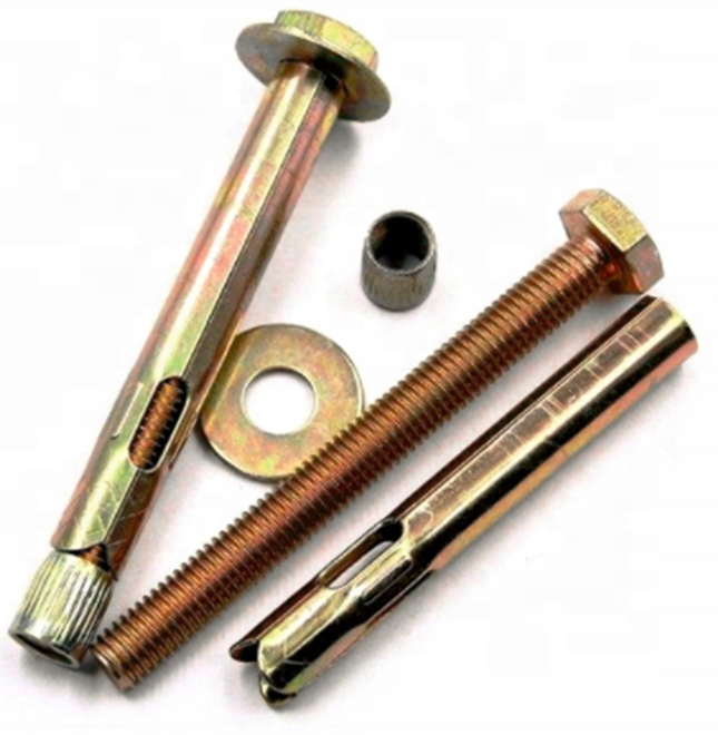 Customizable Zinc Plated Wedge Anchor Expansion bolt