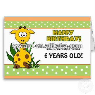 supplier of happy birthday cards