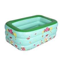 Piscina inflable para bebés soplando bola de bola piscina