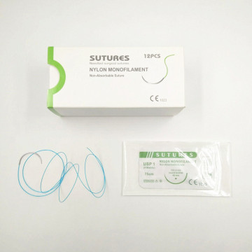 Polyester Braided Surgical Suture with needle