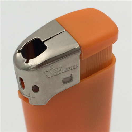 Refillabig de 8,1 cm triángulo opaco ISO alumbrador electrónico