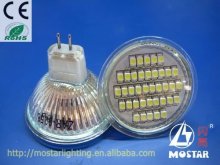 High brightness LED spotlight MR16 38smd LED spotlight 12V220-240V 1.8W