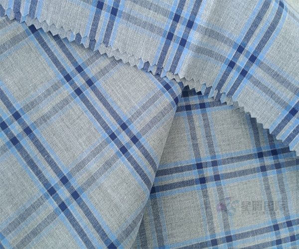 Solid High-quality Woven Yarn Dyed Cotton Fabric1
