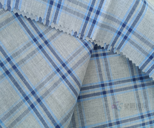 Solid High-quality Woven Yarn Dyed Cotton Fabric