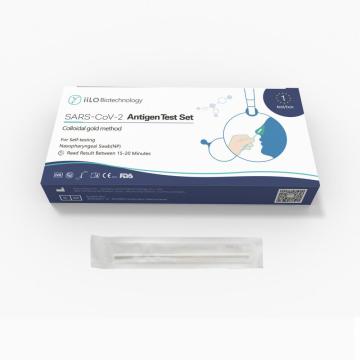 iiLO Antigen Swab Test Kits SARS-CoV-2 Testing European self-test versions Class I 1 Test/Box