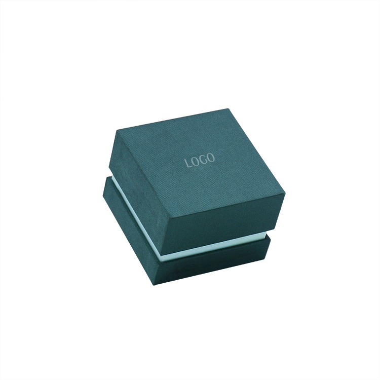 china manufacturer small velvet jewelry box Small square paper box for jewelry with logo