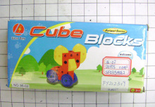 plastic building block