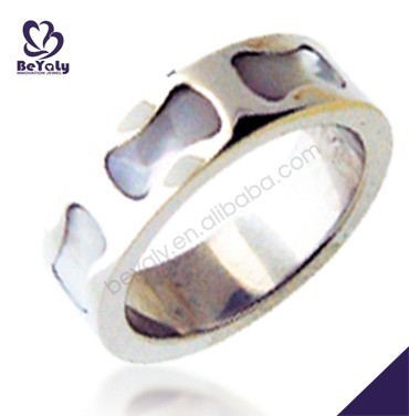 new arrived wholesale 2015 stainless steel stone ring designs for men