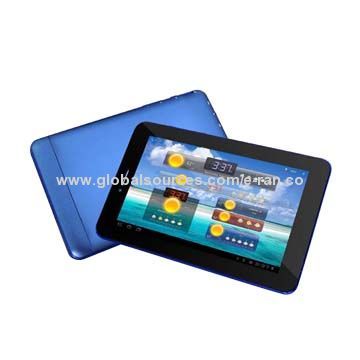 T708 Google's Android 4.2.2 3G Tablet PCs, 3G/GPS/MTK8389 Quad-core, 1,024 x 600P Resolution