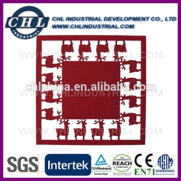 Wholesale Christmas design non woven tablemat