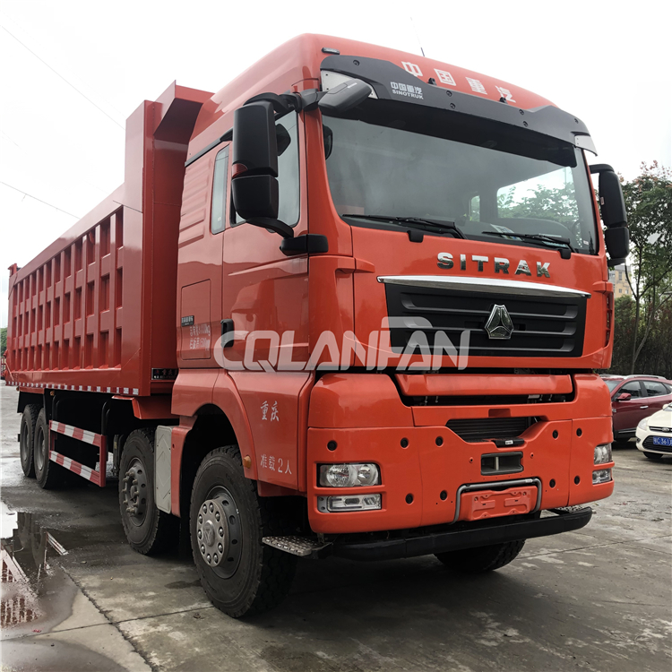 Sinotruk Sitrak The widely used heavy duty dump tipper telescopic truck for sale